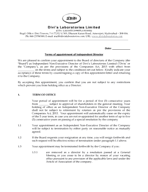 Divis Head Office  Form