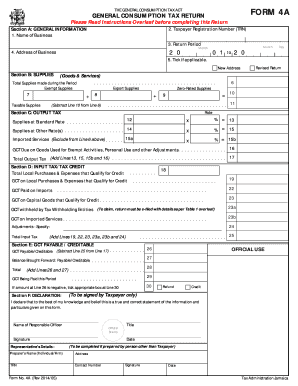 Gct Form