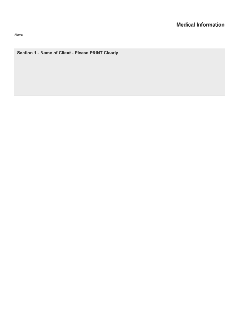  Emp 0207 Medical Information Form 2013-2024