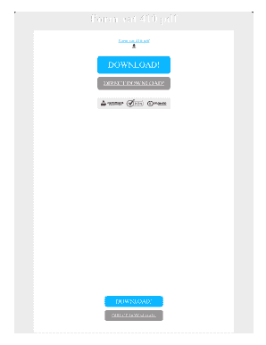 Vat 410 Form Download