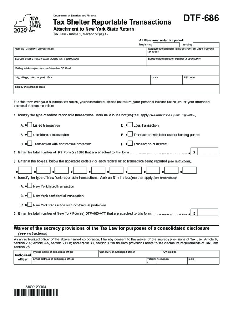  686 Form 2020