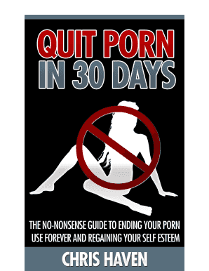 30 Days Quit Porn PDF Form