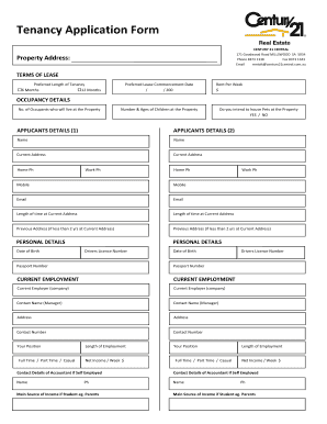 Application Form