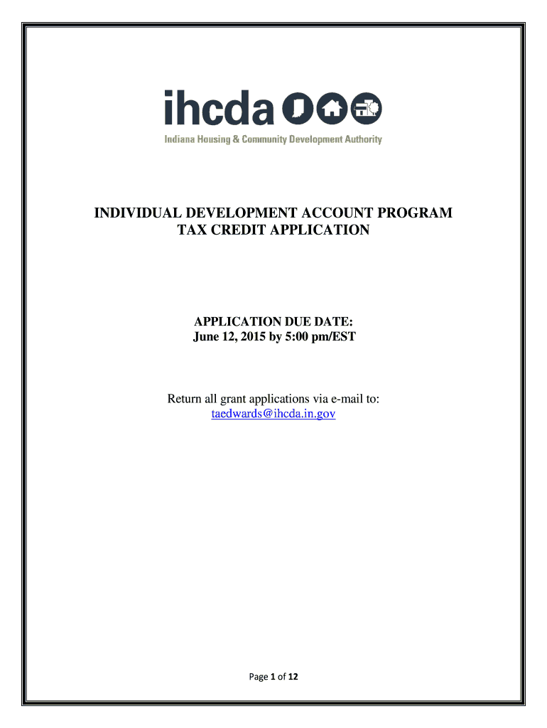  Ihcda Form 2015-2024