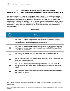 5D Guiding Questions for Teachers and Principals  Form