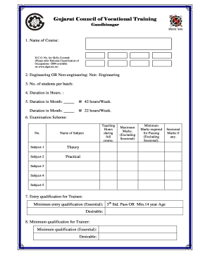 Gcvt Full Form