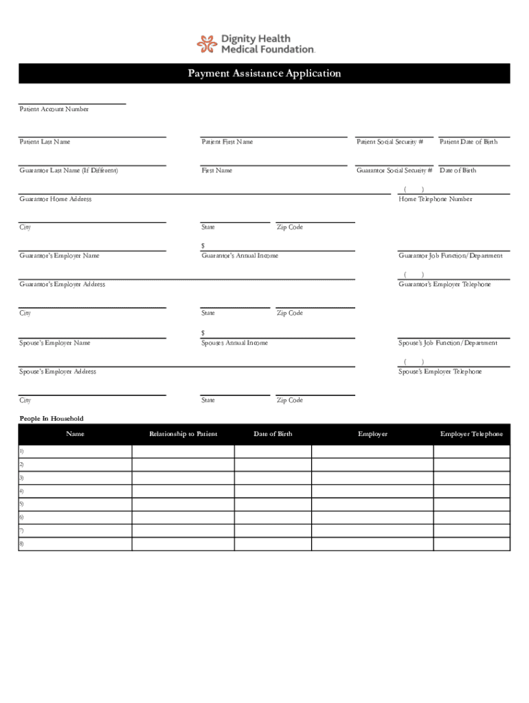  Dignity Health Mercy Medical Center New Patient Form 2012-2024
