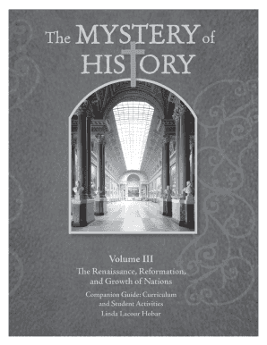 Mystery of History Volume 2 PDF  Form