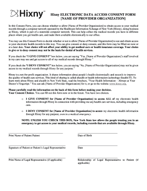 Hixny Consent  Form