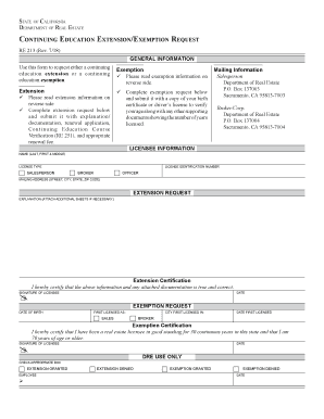  California Form 213 Real Estate 2018-2024