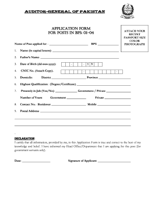 Agp Form