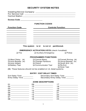 Atlas Security Company Application Form