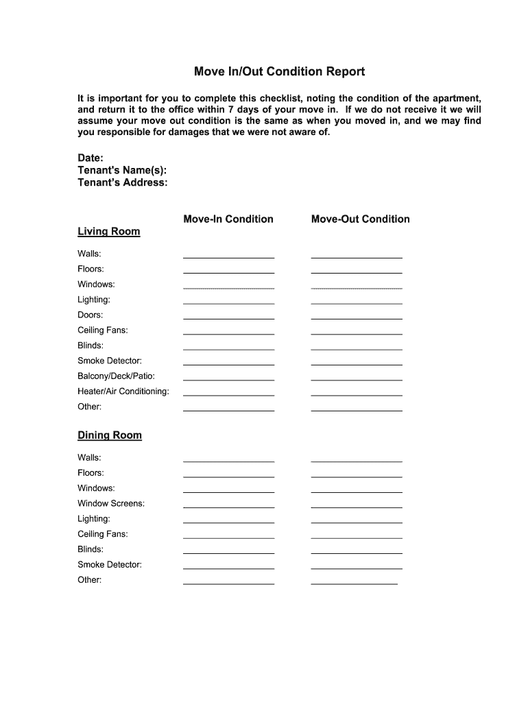 Move InOut Checklist Reviseddoc  Form