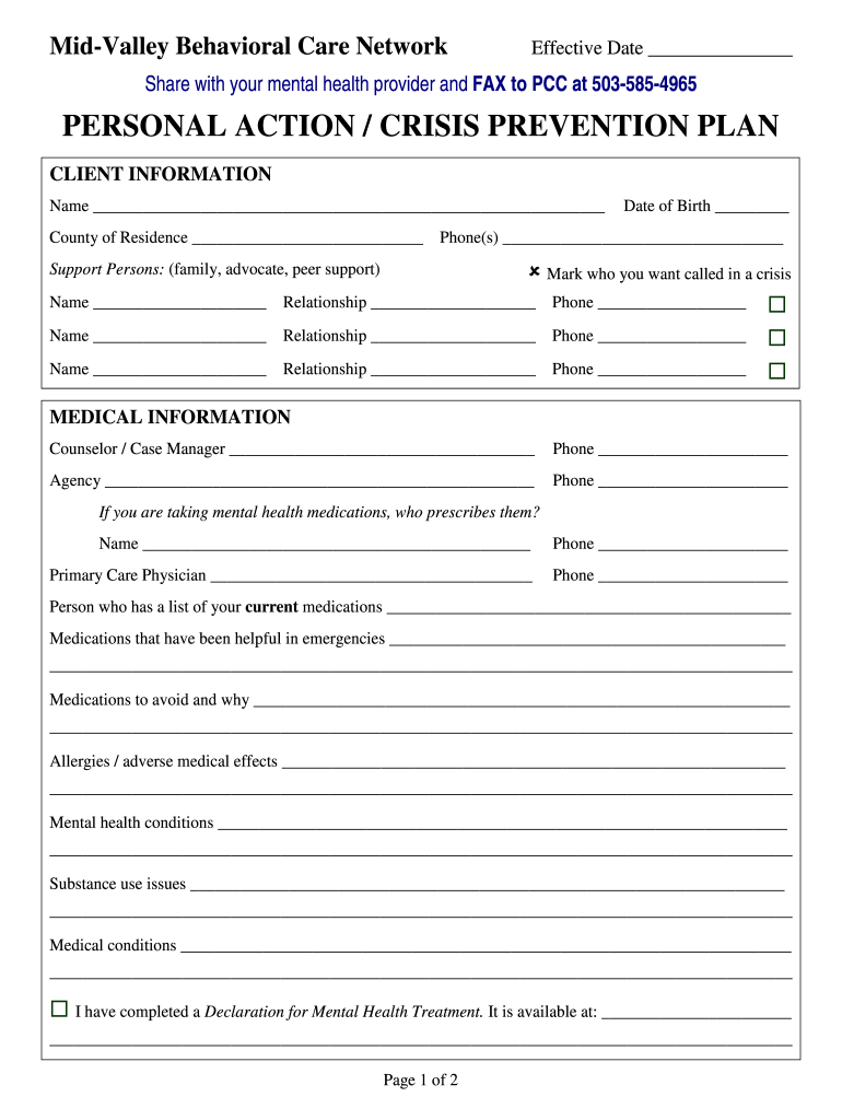 BCN Crisis Plan Handwrite Form 05 2009doc Mvbcn