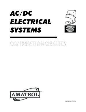 Amatrol Learning Activity Packets PDF  Form