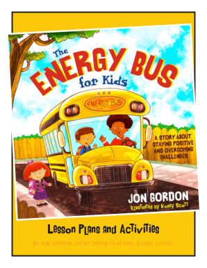 Energy Bus Printables  Form