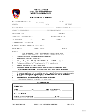 B 45 Fdny  Form