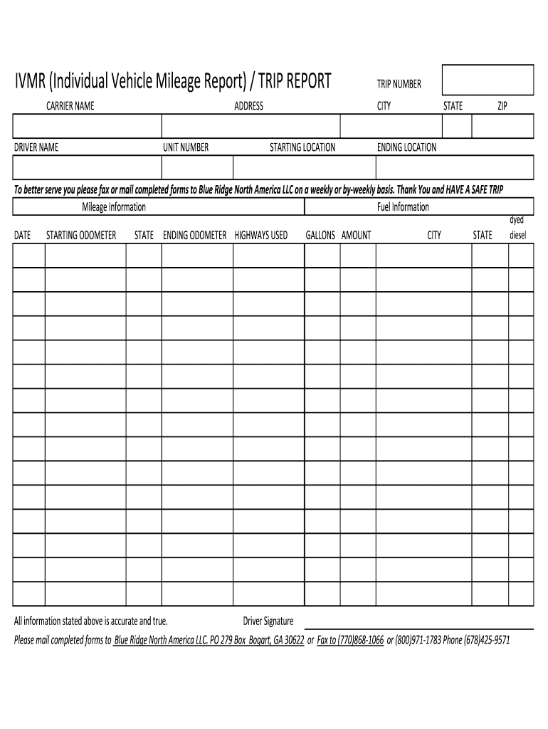 Ivmr Form