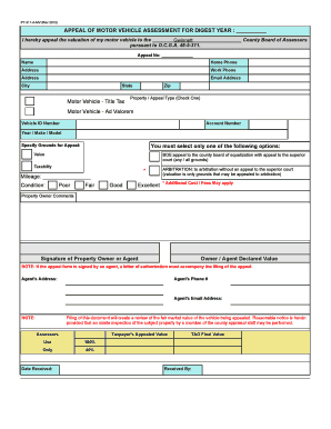 Pt 311 a Mv Form