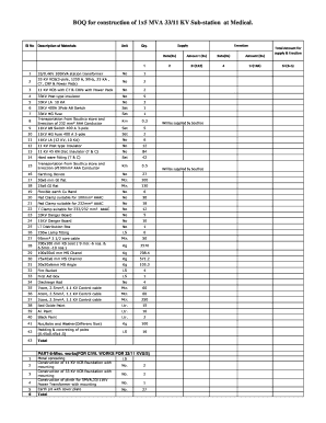 33 11kv Substation PDF  Form