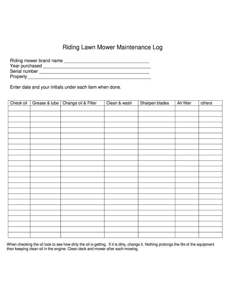 riding-lawn-mower-maintenance-form-fill-out-and-sign-printable-pdf