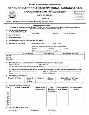 Dcaaurangabad  Form