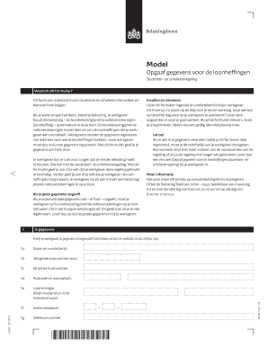  Model Opgaaf Loonheffingen 2014-2024