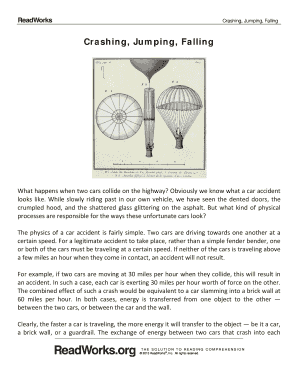 Crashing Jumping Falling Answer Key  Form