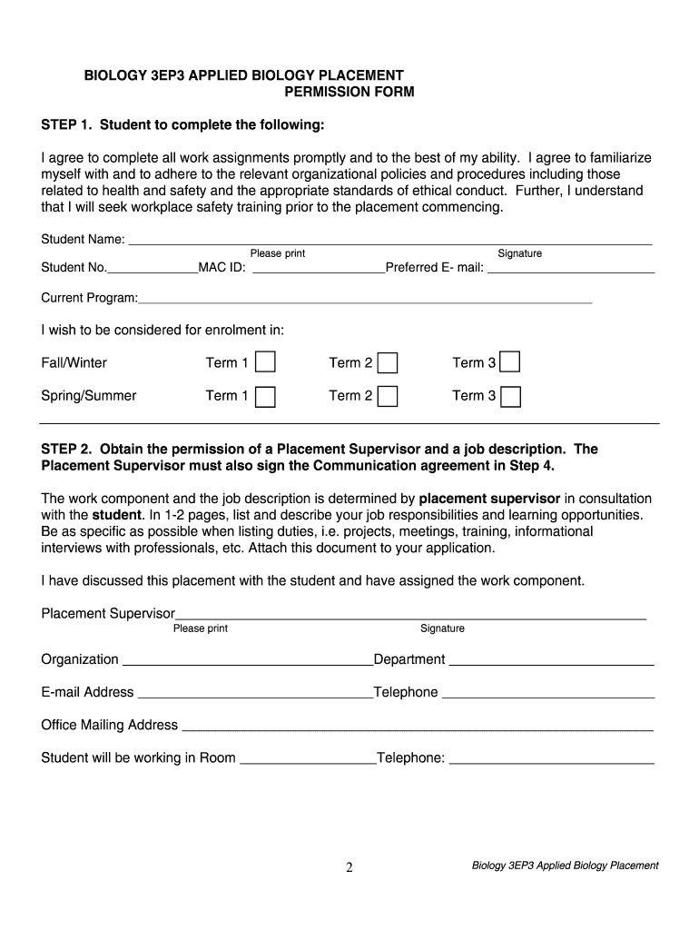 3ep3 Biology  Form