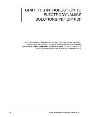 Griffiths Em Solutions  Form