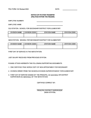 Form 104