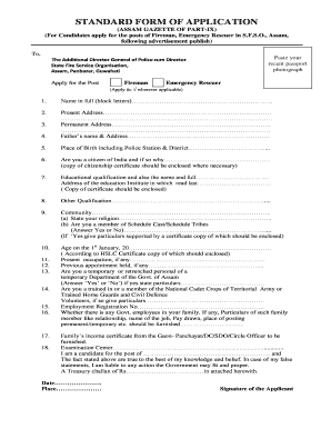 Standard Form PDF