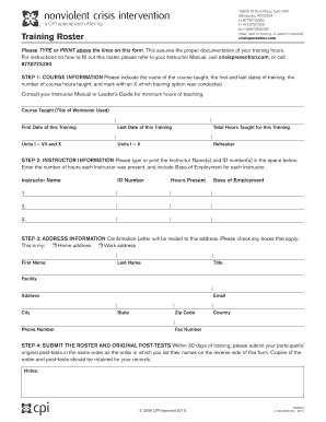 Cpi Participant Workbook PDF  Form