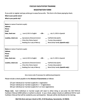 Foccus Test Online  Form