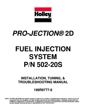 Holley Projection 2d  Form