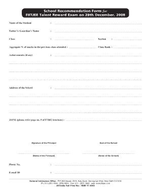 Ftre Registration  Form