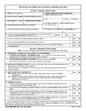 Dd Form 2860