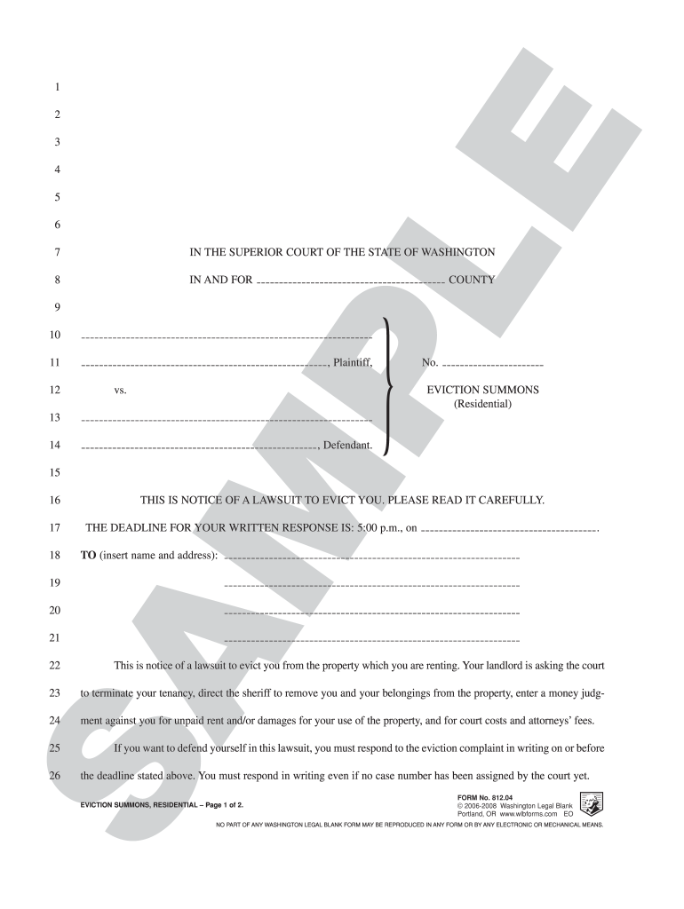 Wa 812 04  Form