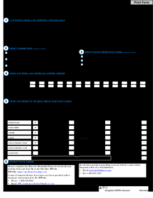  Barcode Transmittal Form Cogat 2014