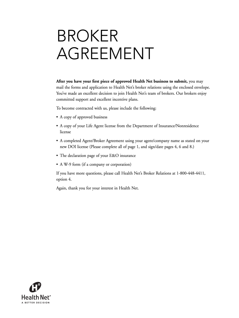 Get and Sign Patent Broker Agreement  Form