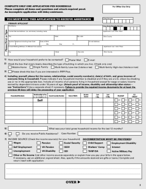 Fillable Ohio Heap Application  Form