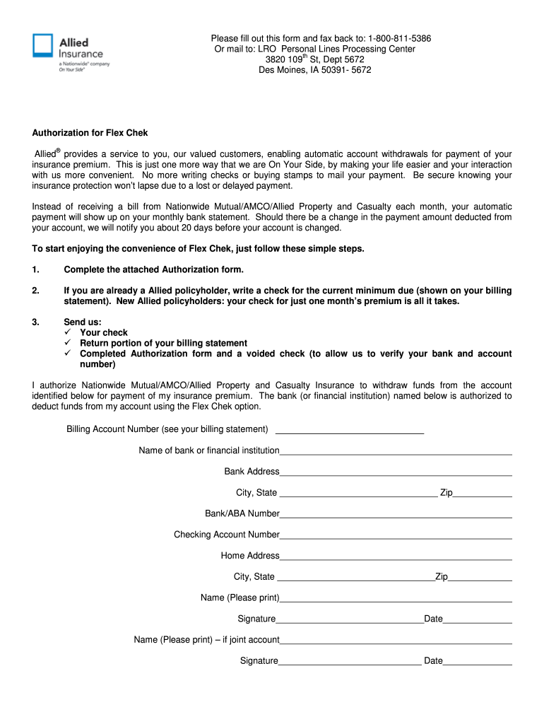 Allied Pacific Ipa Authorization Form