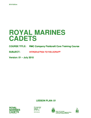 Army Cadet Fieldcraft Manual PDF  Form