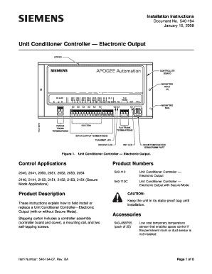 Siemens 540 194  Form