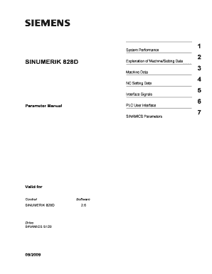 Siemens 828d Parameter List  Form