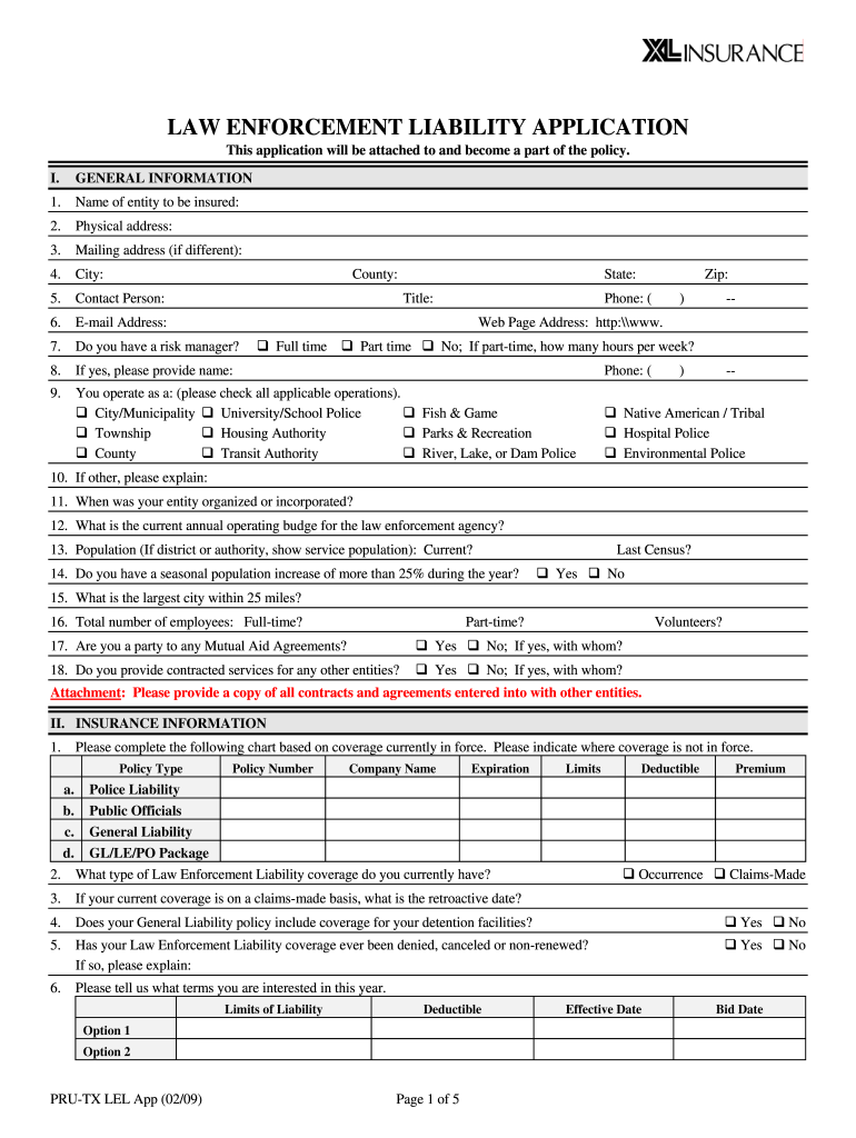Law Enforcement Application S PDF Download 20092024 Form Fill Out