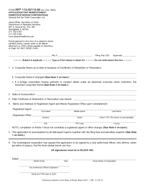 Nfp 112 45 Form