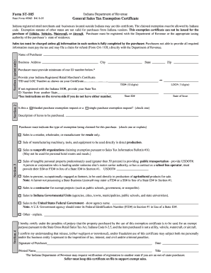 Sales Tax Form