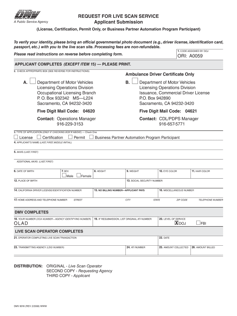 Get and Sign A0059  Form