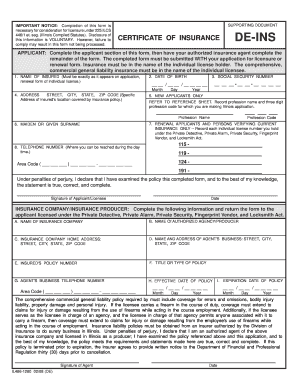 Il486 De Ins  Form